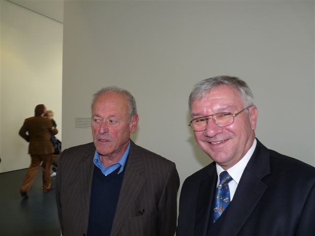 JoHo mit Erwin Wortelkamp im Arep Museum2009-12-13 Arp, KO 027