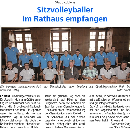 ba 4.8.2016, S. 28 Sitzv.-ball